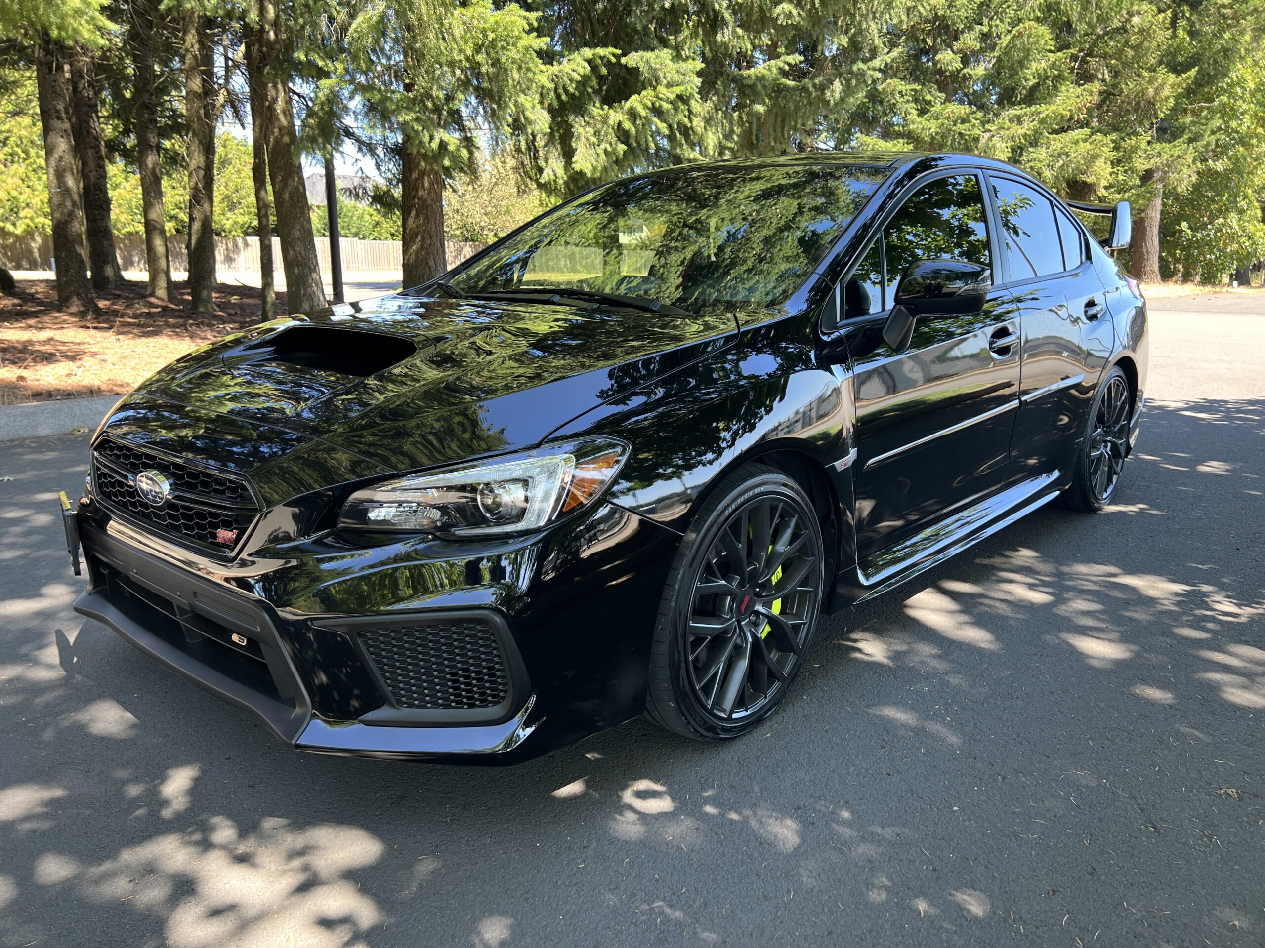 2018 Subaru WRX STI Limited Sedan with Wing